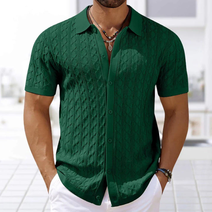 Hanley Button-Up Polo Shirt